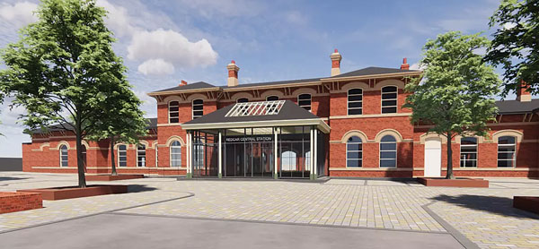 Redevelopment scheme arrives at Redcar station